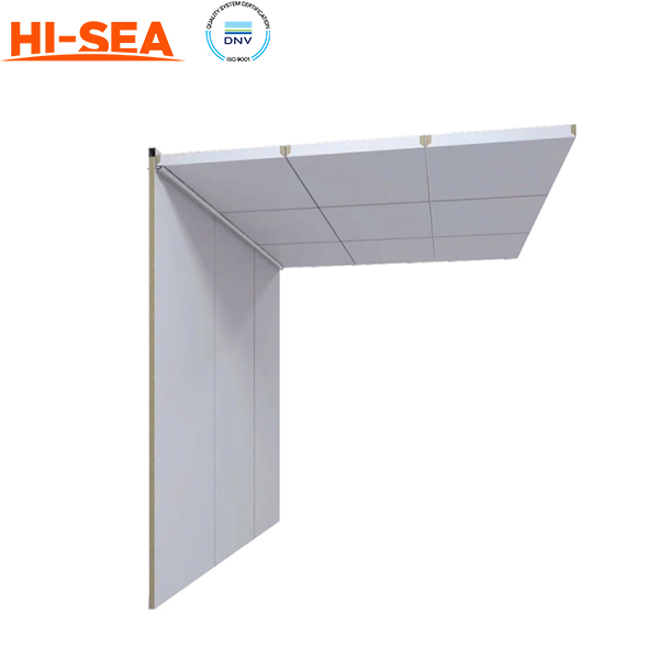 Square Composite Rock Wool Ceiling Panel